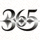 Beats365官方网站Logo - 蓝色盾牌与数字365组合标志